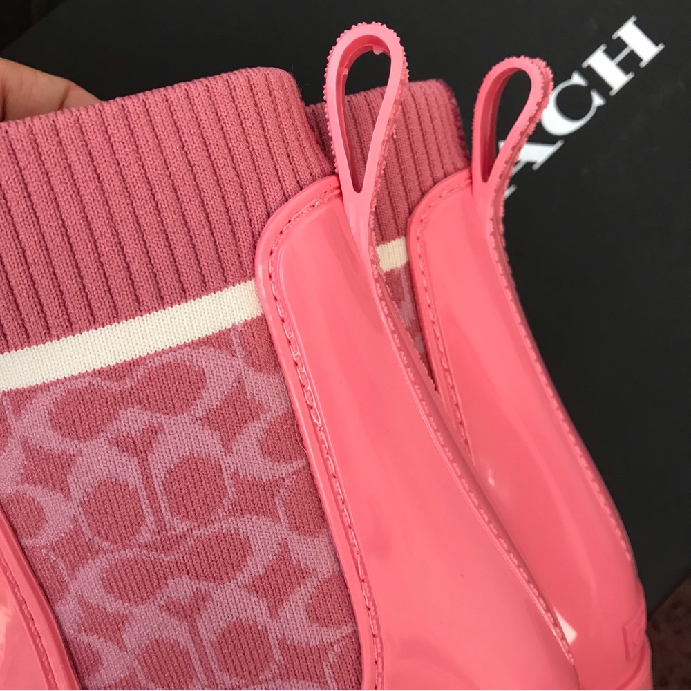 🥰 Coach Rain Bootie taffy - Picture 8 of 11